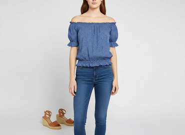 bluza z krótkim rękawem zara: Fashion New York, Жіноча блуза, розмір L