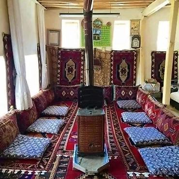 Буржуйки: Печь-буржуйка коричневого цвета, выполненная из металла с — 5