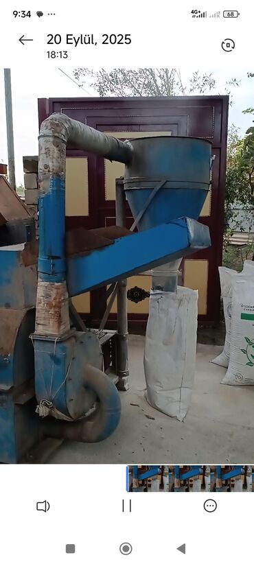 Yem üyüdən aparatlar: Məhsul: Mobil yem üyüdüb‑qarışdırma qurğusu (dane və yem üçün) — 10