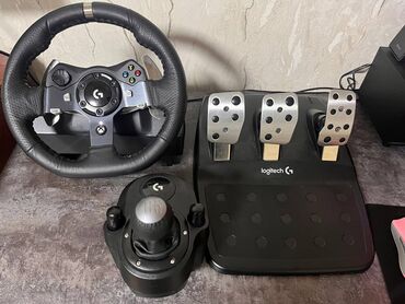 руль для компютера: Продаю Игровой Руль Logitech g920 + Shifter (КПП), покупали новым