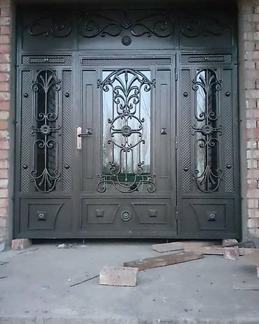 Распашные ворота: Ворота калиткой навесы качели любой сложности из металла частные at lalafo.kg — 8 Распашные ворота: Ворота калиткой навесы качели любой сложности из металла частные — 8