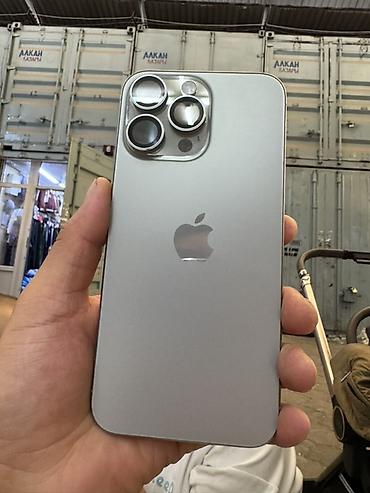 Apple iPhone (серия Pro, титановый/серебристый цвет) - Корпус с