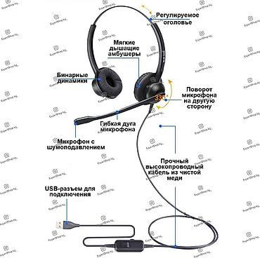hoco eq34 plus: Проводные гарнитуры, Q Sound, Новый, цвет - Черный — 5