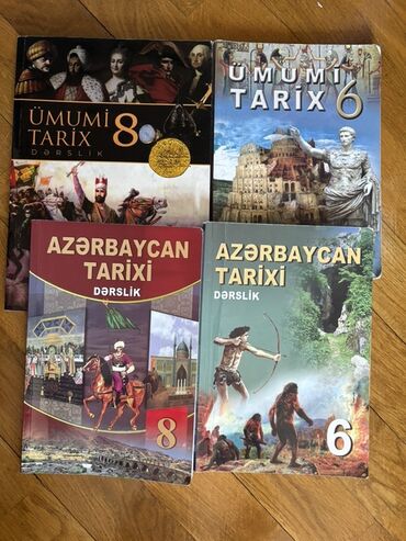 Всеобщая история: Bu dəstə Azərbaycan tarixi və ümumi tarix dərslikləri daxildir. Həm