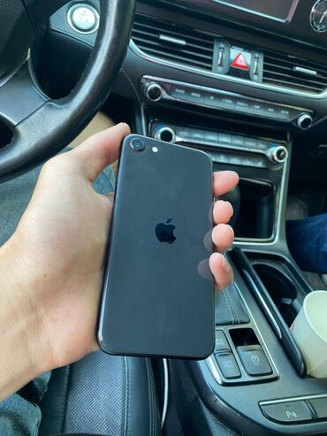 старый телефон на новый: IPhone SE 2020, Колдонулган, 128 ГБ, Кара