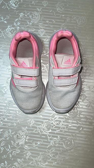 Детская обувь: Цвет - Белый Кроссовки, Adidas, Размер: 28, Для девочек — 1