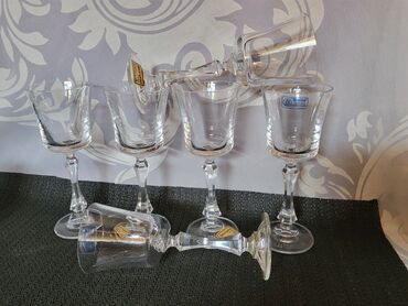 Čaše: Case nove kristal,led kristal Austrija 90te.god. za zestoko pice — 3