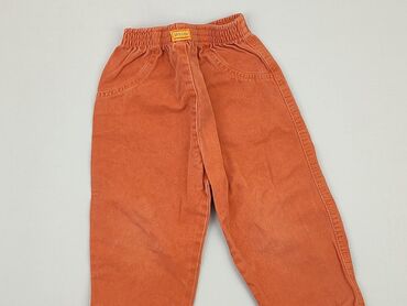 krótkie czarne spodenki materiałowe: Material trousers, 1.5-2 years, 92, condition - Very good