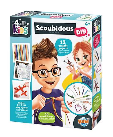 pepko papuce: Izrada priveska 105183 Buki – kreativni DIY set sa scoubidou trakicama — 2