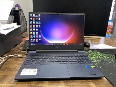 ноутбук для дизайна: Ноутбук, HP, 32 ГБ ОЭТ, Intel Core i5, 15.6 ", Жаңы, Оюндар үчүн, эс тутум NVMe SSD