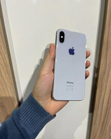 İnformatika: IPhone Xs, 64 GB, Ağ, Zəmanət, Face ID, Sənədlərlə
