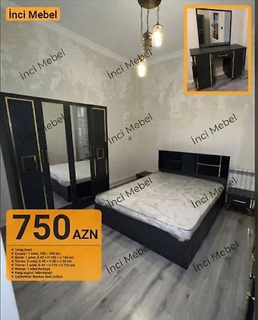 çay evi divan: İkinəfərlik çarpayı, Dolab, Termo, 2 tumba, Azərbaycan, Yeni — 6