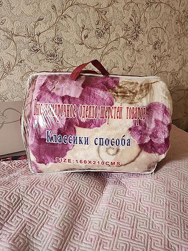 bed sheets: Плед, Китай, Новый, Все сезоны, Зима, Двусторонний, Плюшевый — 4