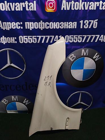 w211 e63: Крыло Переднее правое Mercedes-Benz, 2006 г., Б/у, Оригинал — 1