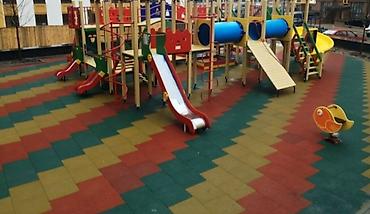 Другие напольные покрытия: Резиновые покрытия — универсальный материал для благоустройства разных — 4