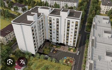 Продажа квартир: 1 комната, 55 м², Элитка, 12 этаж, ПСО (под самоотделку)