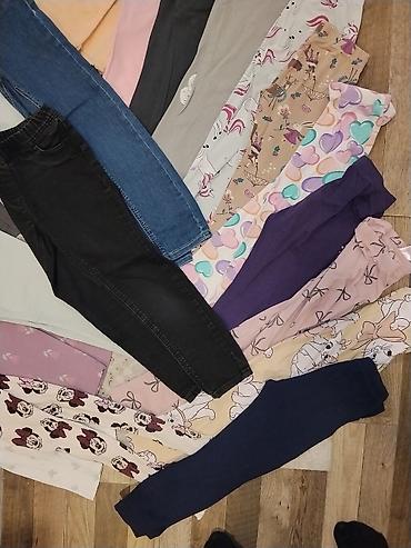 Paketi dečije odeće: Paket dečjih helanki/pantalonica za devojčice – razni modeli i boje - — 2