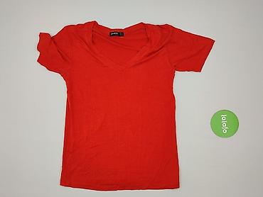 czerwone sandaly ccc: Stradivarius, T-shirt damski, rozmiar S — 2