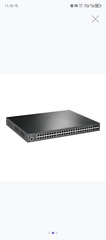 plansetler ucuz qiymete: 48 port poe+ switch satılır. yenidir. qutusunda. təcili olduğu üçün