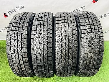 16570 r14 зима бу: Шины 165 / 70 / R 14, Зима, Б/у, Комплект, Легковые, Япония, Dunlop — 1