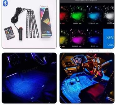 Auto elektronika: LED RGB Unutrašnja auto svetla, razbijte svakodnevnu monotoniju