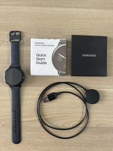 smart aparat: İşlənmiş, Smart saat, Samsung, Sensor ekran, rəng - Qara