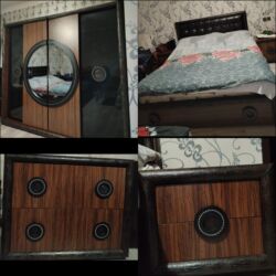 куплю кровать бу: 2 təknəfərlik çarpayı, Dolab, Termo, 2 tumba, İşlənmiş