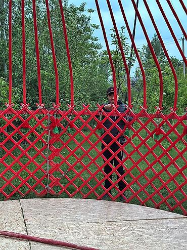 Аренда юрт: Аренда юрты, Каркас Деревянный, 75 баш, Стол, С полом, Самовар — 14