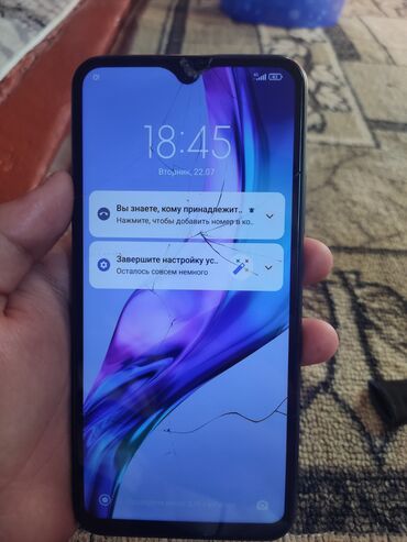 ddr2 2gb: Redmi, Redmi 9, Колдонулган, 64 ГБ, түсү - Кара, 2 SIM
