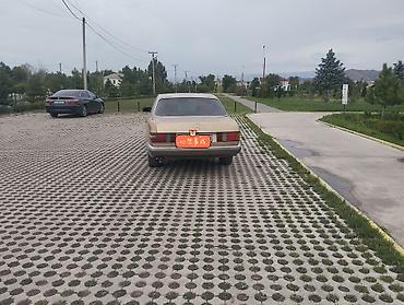 Mercedes-Benz S-Class W126, седан, бежевый цвет кузова. Основные