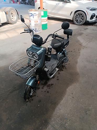 mini ev: Электроскутер городской (электровеломопед) с двумя сиденьями и — 1