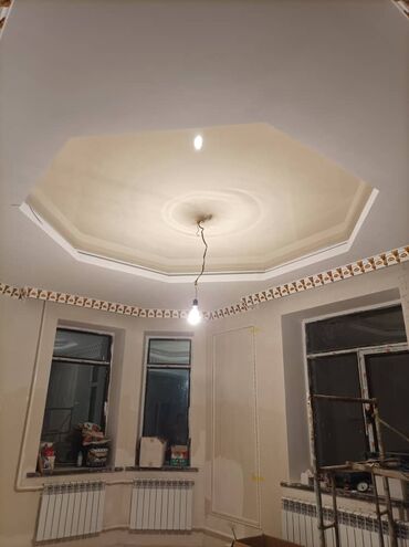 Потолочные работы: Монтаж потолков, Монтаж потолочных плинтусов Больше 6 лет опыта — 3