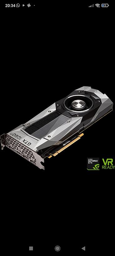 hdmi kabel mini: Videokart NVidia GeForce GTX 1080 Ti, 10 GB, İşlənmiş — 2