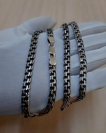 Серебряные цепочки: Цепочка, Проба 960, Мужские, Новый — 15
