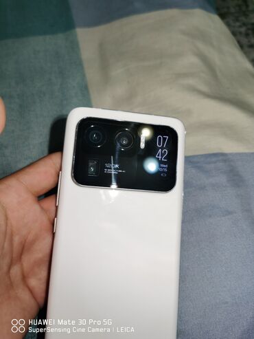 интернет wifi: Xiaomi, Mi 11 Ultra, Колдонулган, 256 ГБ, түсү - Ак, 2 SIM