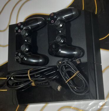 где купить sony playstation 4: Playstation 4 fat model 2 orjinal coystik tərkibində 6 offline oyun