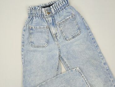 jeansy z wysokim stanem wyprzedaż: Jeans, Zara, 10 years, 134/140, condition - Good