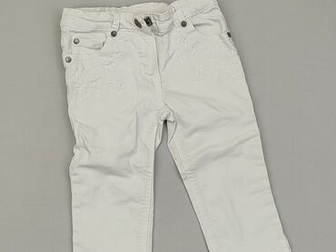 Jeansowe: Spodnie jeansowe, Topolino, 5-6 lat, 110/116, stan - Dobry
