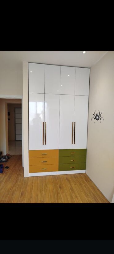 дешевый шкаф на балкон: Yeni, Düz dolab, Qarderob, paltar dolabı