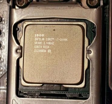 Sərt disklər (HDD): Prosessor Intel Core i7 2600k, 3-4 GHz, Yeni