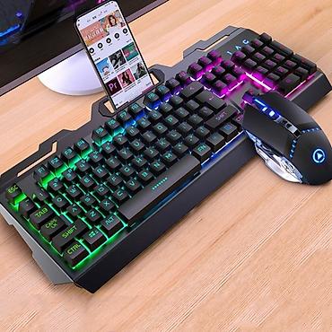pubg klavye mouse: YINDIAO V2 oyun klaviaturası - Tam ölçülü, rəqəm bloklu USB — 2