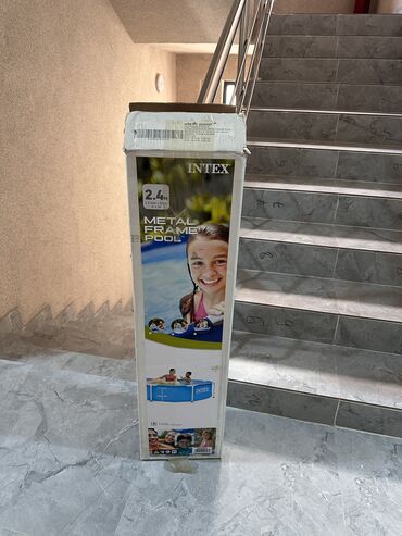 запчасти для бассейна: Бассейн Intex Metal Frame 2.4 м Состояние товара отличное, не
