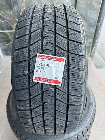 Шины 245 / 45 / R 19, Зима, Новый, Комплект, Легковые, Япония, Bridgestone at lalafo.kg Шины 245 / 45 / R 19, Зима, Новый, Комплект, Легковые, Япония, Bridgestone