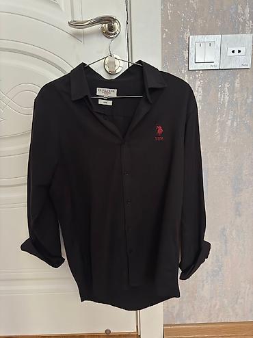 Kişi geyimləri: Köynək, U.S. Polo Assn, M, rəng - Qara — 2