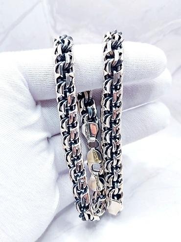 Серебряные цепочки: Цепочка, Проба 925, Мужские, Новый — 28