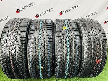 Шины 235 / 55 / R 19, Зима, Б/у, Комплект, Легковые, Pirelli