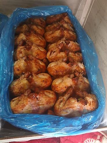 кролики мясо: Копченые цыплята-гриль (целиком) - Тушка целая, золотистая корочка — 1