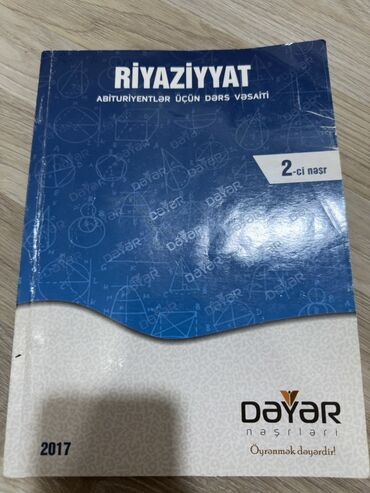 Bu, abituriyentlər üçün nəzərdə tutulmuş riyaziyyat qayda kitabıdır