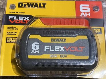 Другие инструменты: Dewalt dcb606.Аккумуляторная батарея dcb606 flexvolt 20/60v 6ah