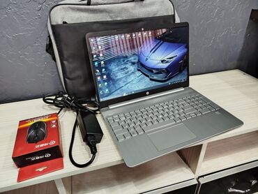 nou hau: Ноутбук, HP, 8 ГБ ОЗУ, 15.6 ", Для работы, учебы, память SSD